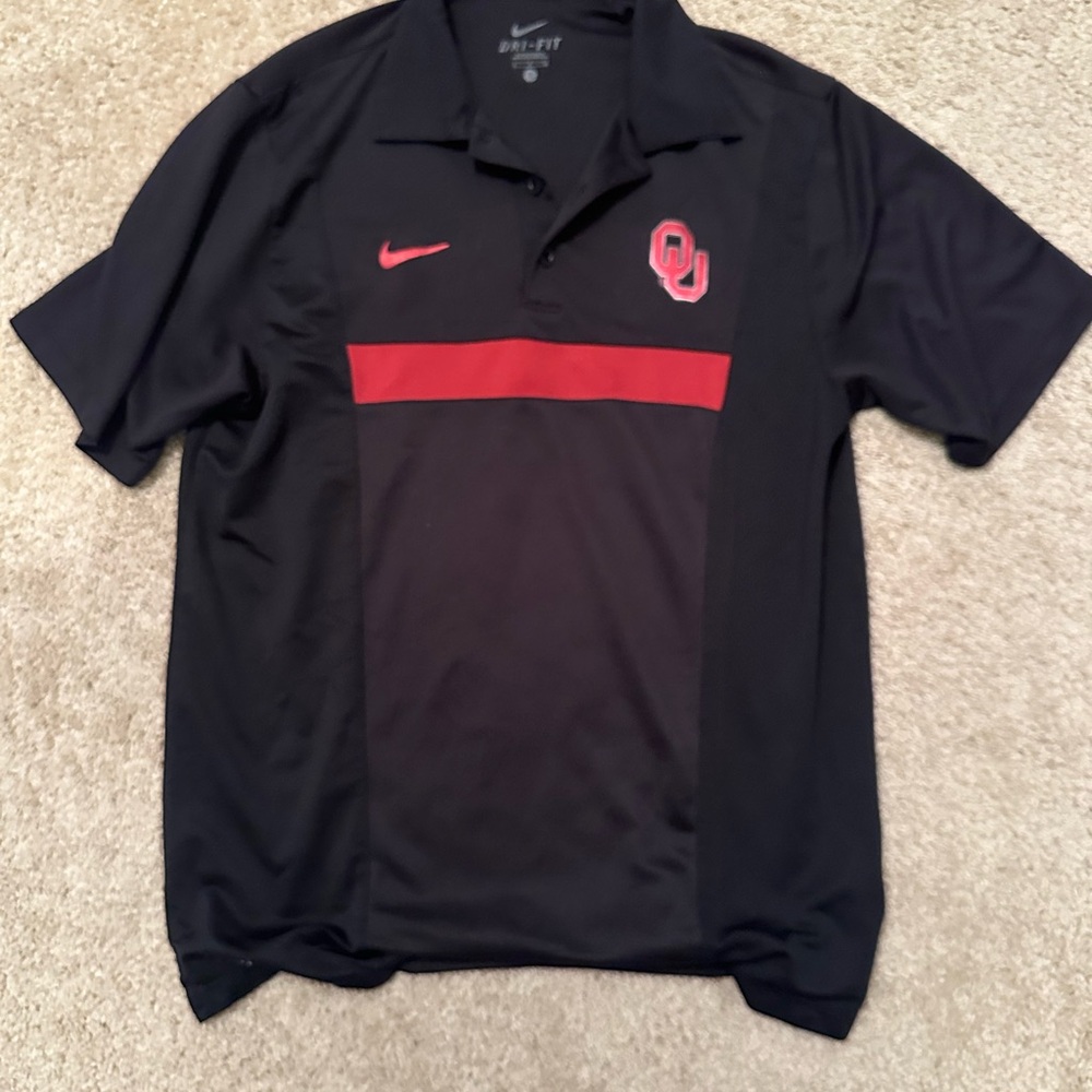 Oklahoma Nike polo